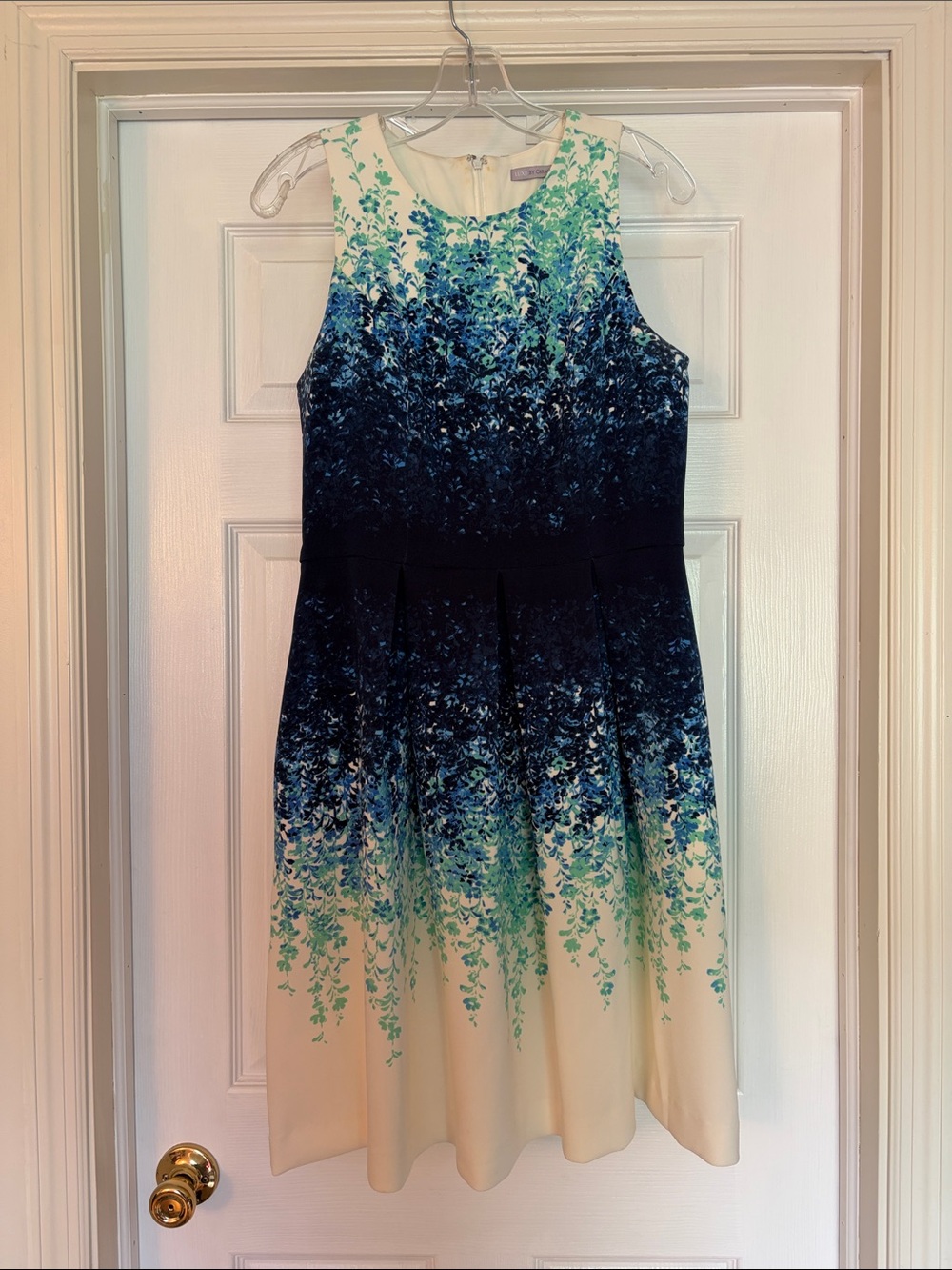 Luxe by Carmen Marc Valvo Gradient Floral Dreas